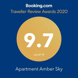 Апартаменты Apartment Amber Sky Паланга Апартаменты с балконом-11