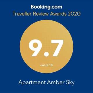 Апартаменты Apartment Amber Sky Паланга Апартаменты с балконом-22